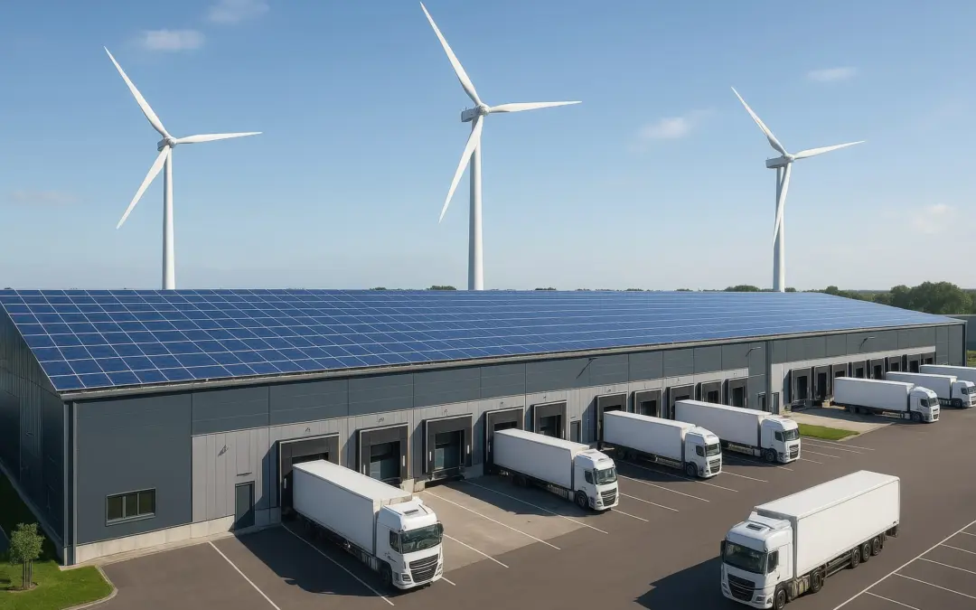 Why Solar-Powered Depot Charging is the Future of Heavy Transport